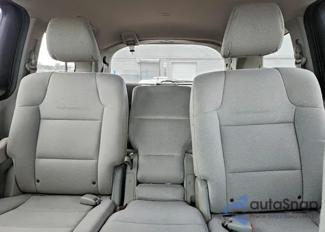 2012 Honda Odyssey Ex z USA, uszkodzony, nr VIN 5FNRL5H43CB021353